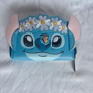 Loungefly Disney Stitch Character Wallet with Daisy Crown